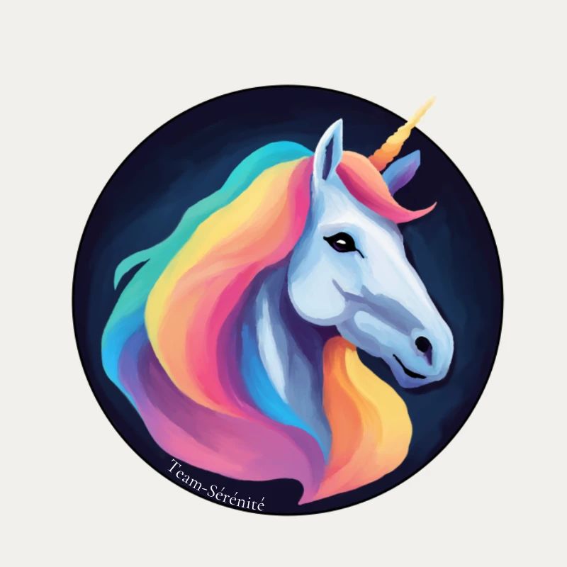Regenbogen-Einhorn