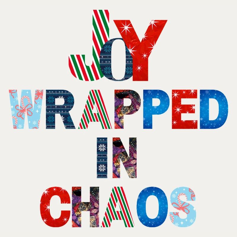 Conception de la typographie de Noël