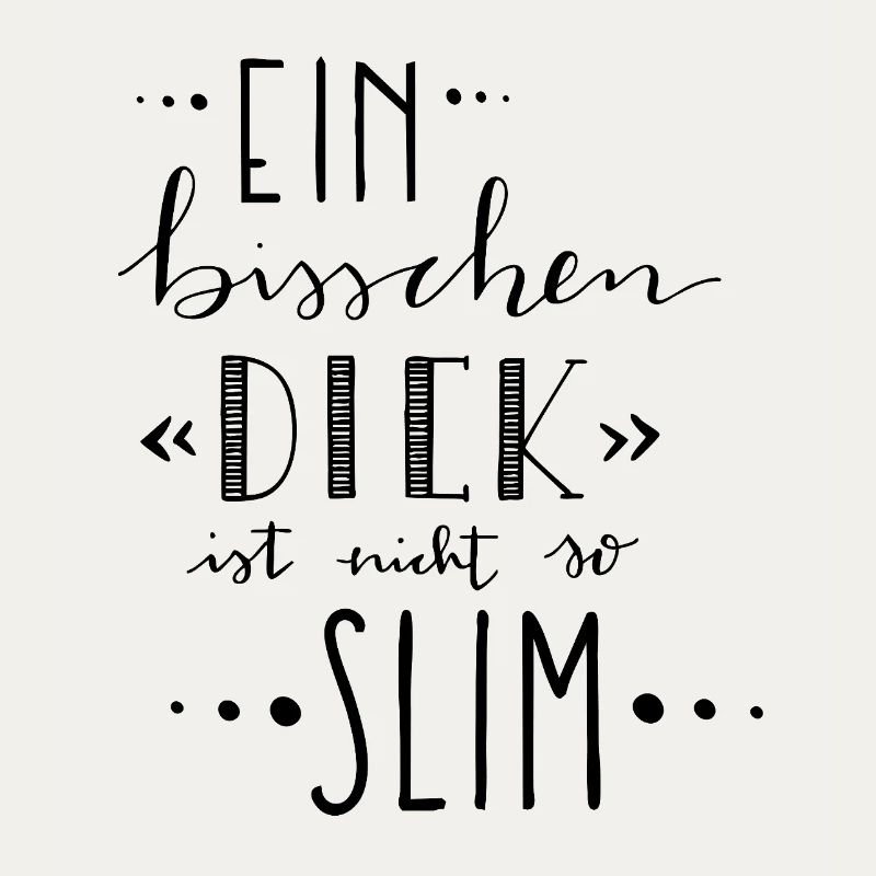 Ein bisschen dick ist nicht so slim – Selbstliebe