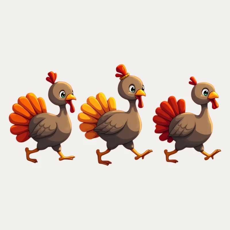 Bébé dinde de Thanksgiving