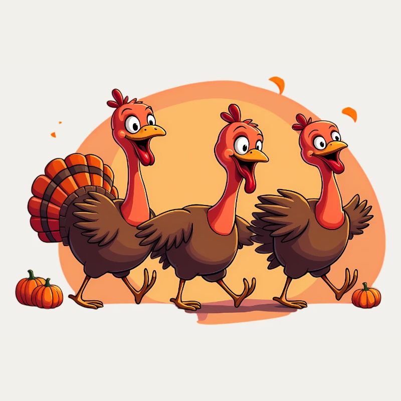 Bébé dinde de Thanksgiving
