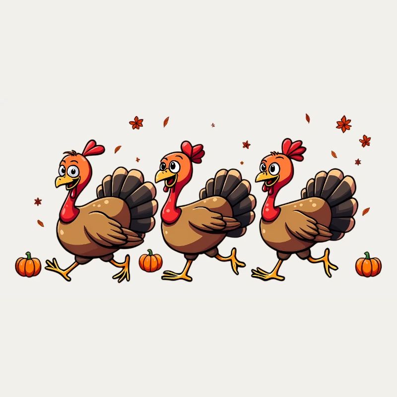 Bébé dinde de Thanksgiving
