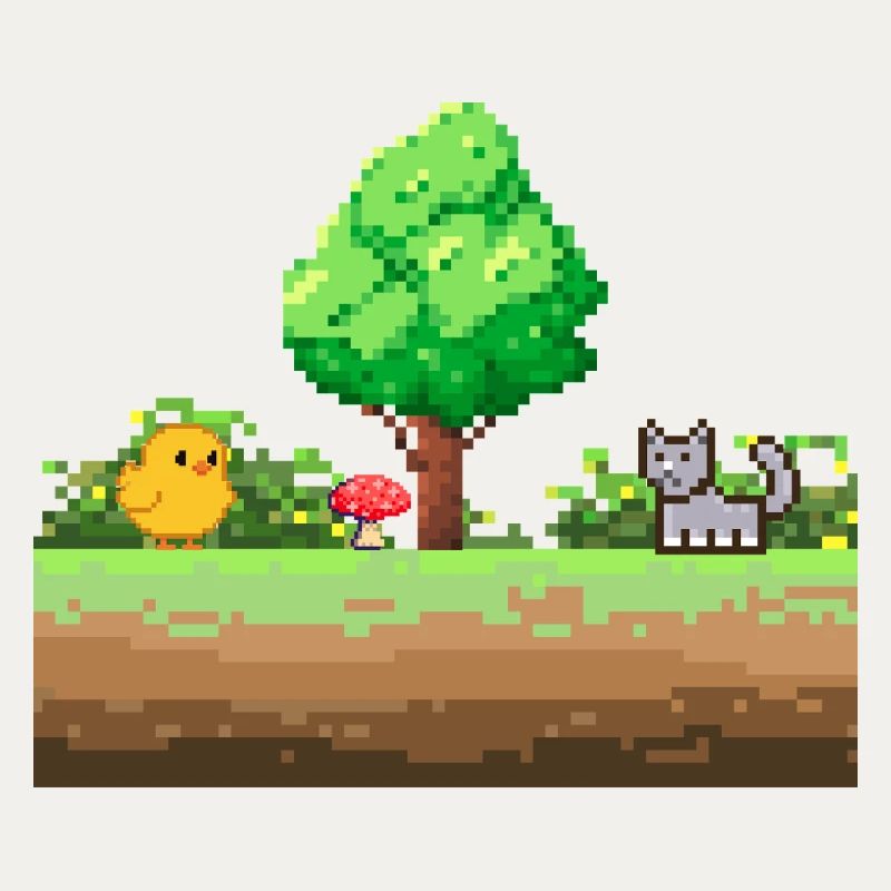 Pixelgarten Abenteuer
