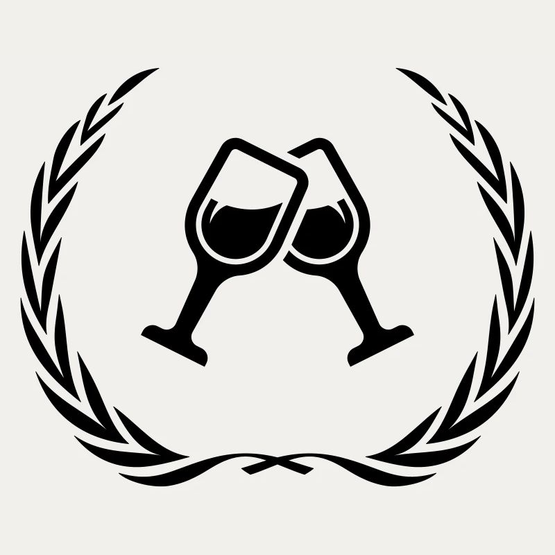 Wein Gläser Kranz
