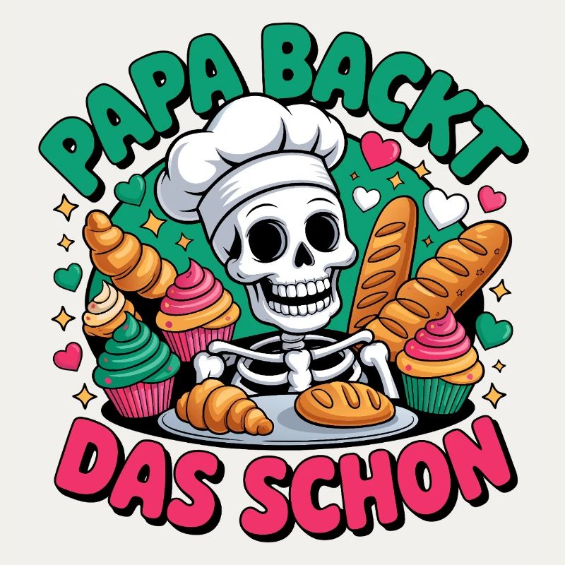 Papa Backt Das Schon