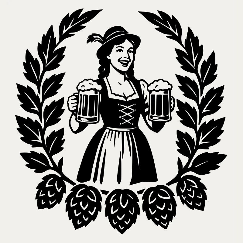 Bier Mädchen