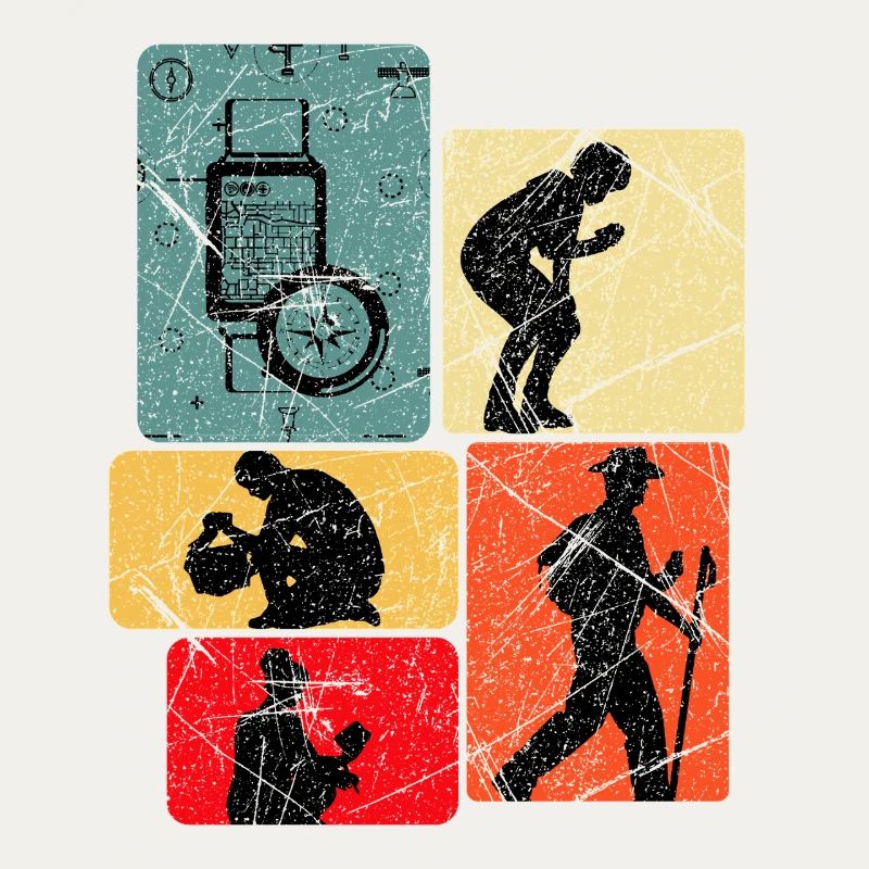 Entdeckerdesign: Expeditionen & Kompass