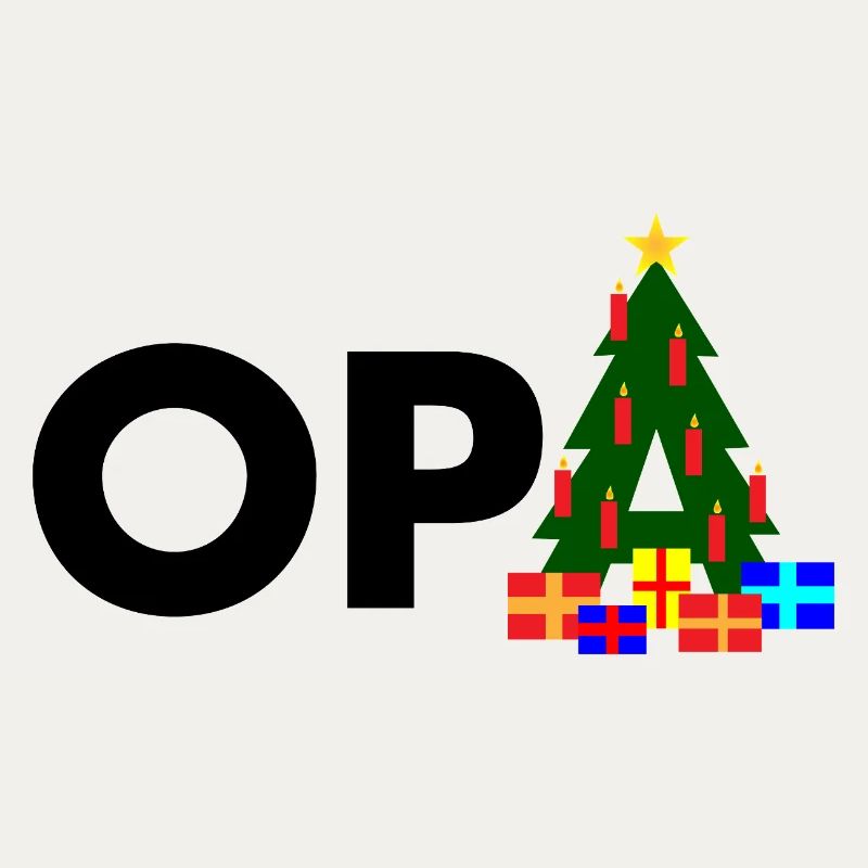Opa Weihnachtsbaum