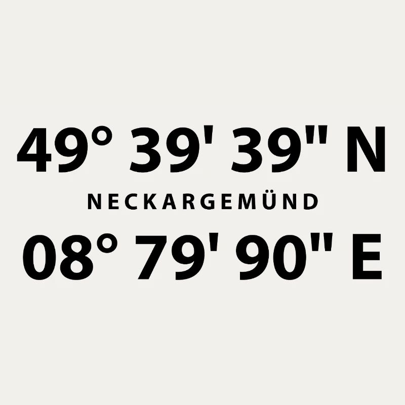 Neckargemünd with GPS coordinates