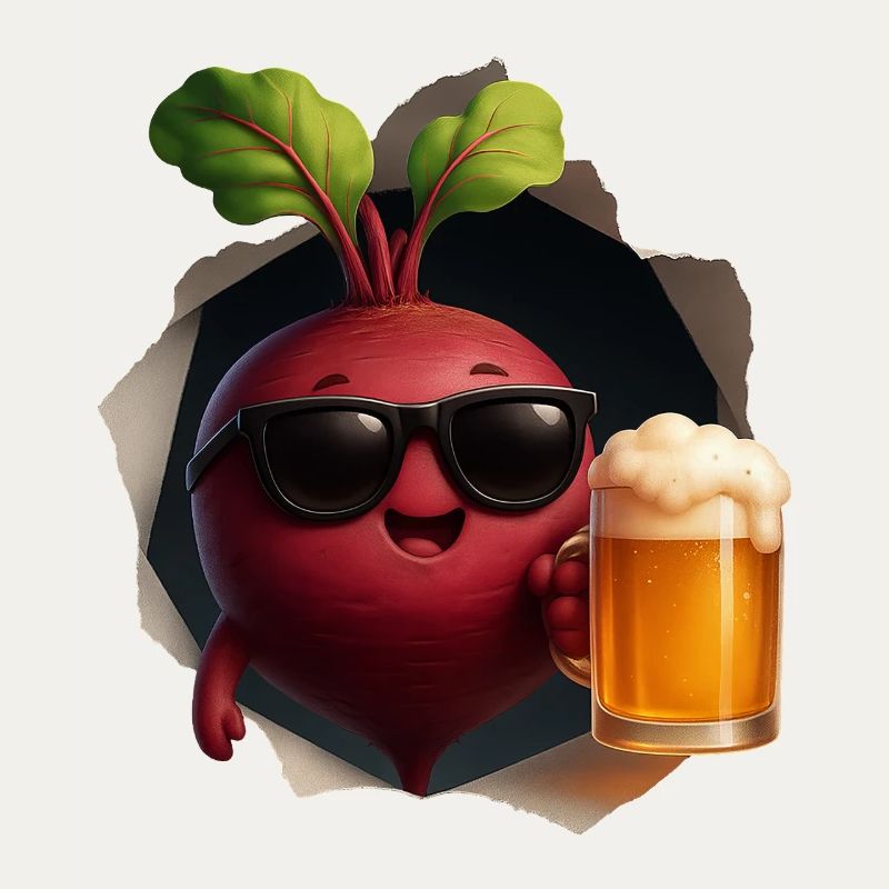 Rote Beete Bier
