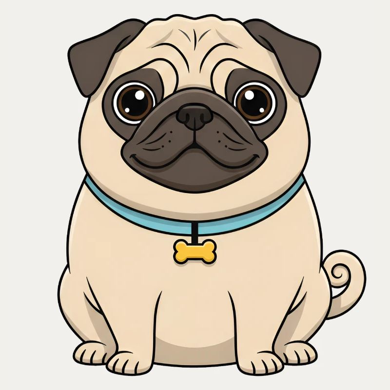 Süßer Mops