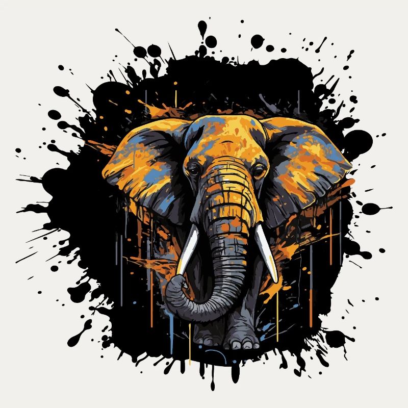 Éclaboussure d’éléphant