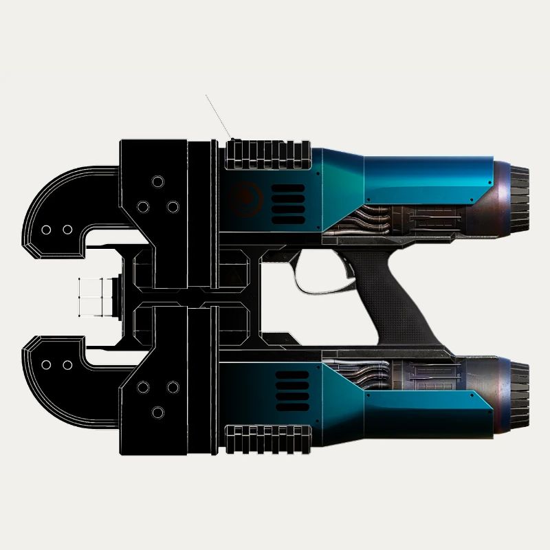 Découpeuse laser à chute spatiale