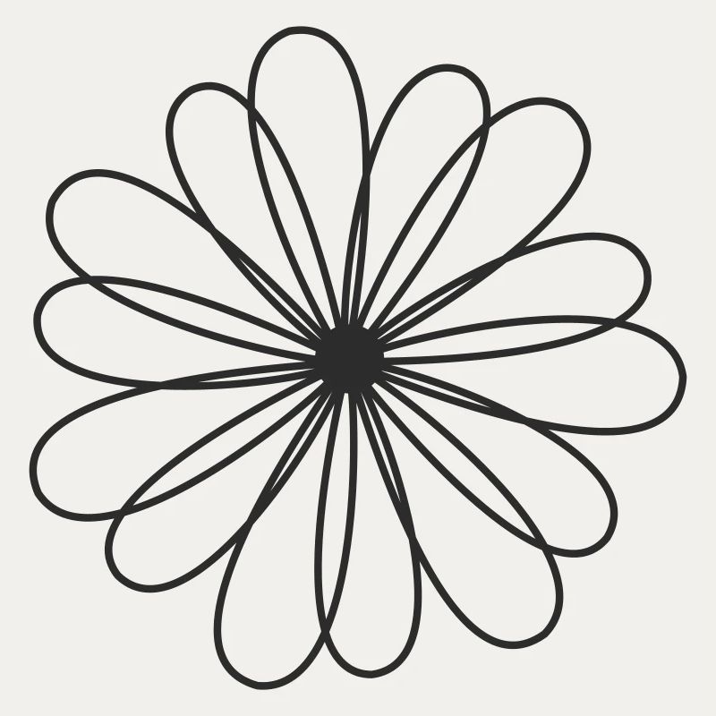 Blossom – Abstract Flower Pattern