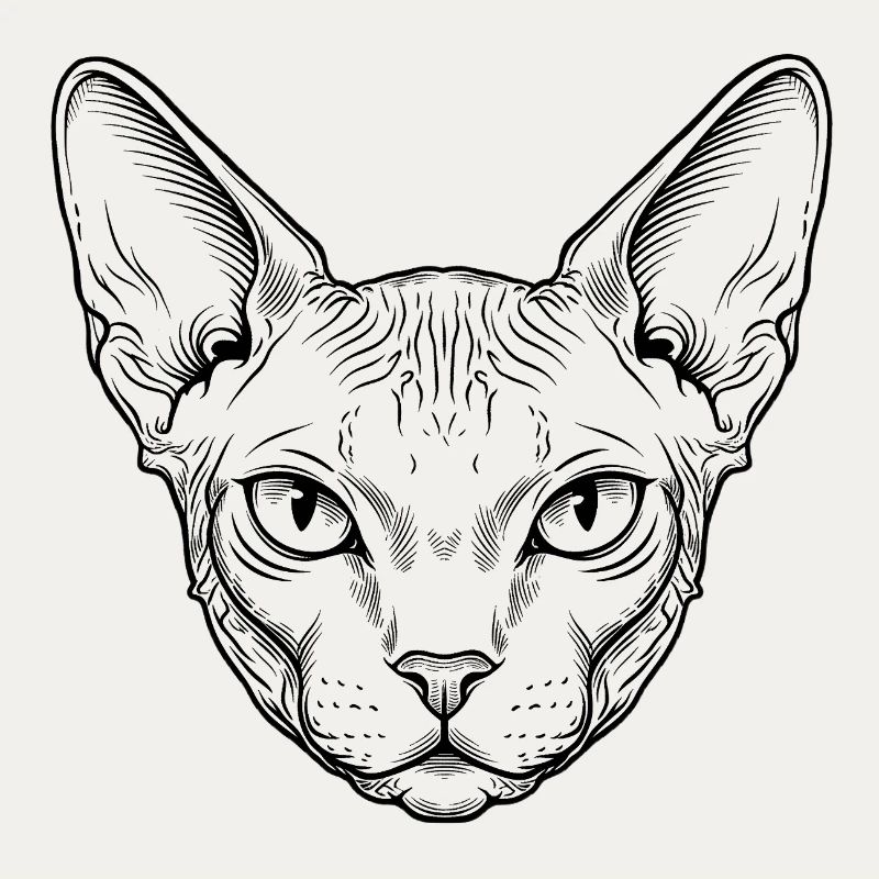 Sphynx Katze