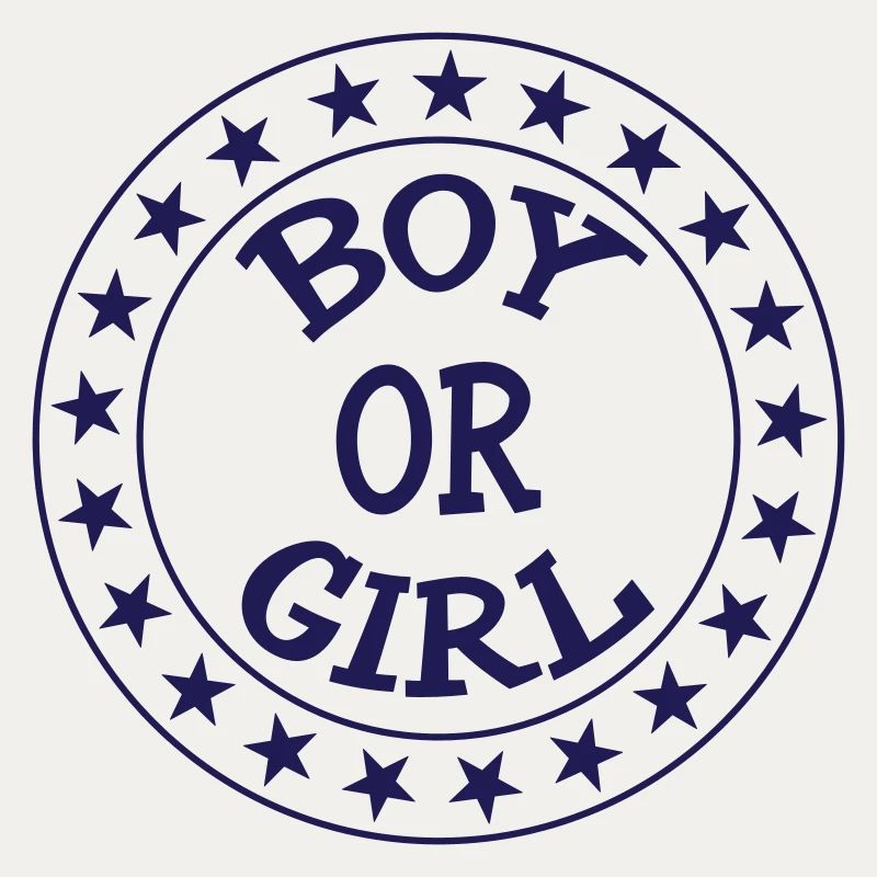 Junge oder Mädchen? Schwangerschaftsgeburt Schwanger