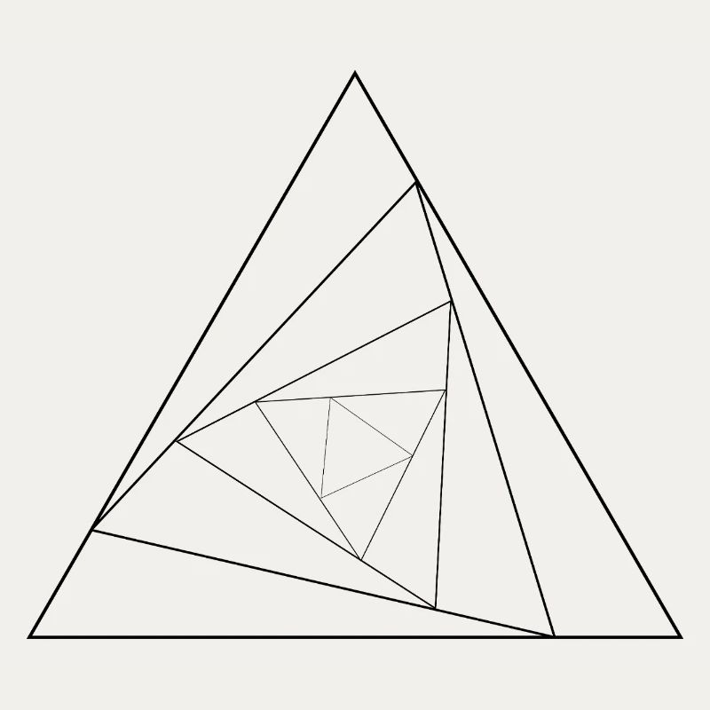 Triangular triangle