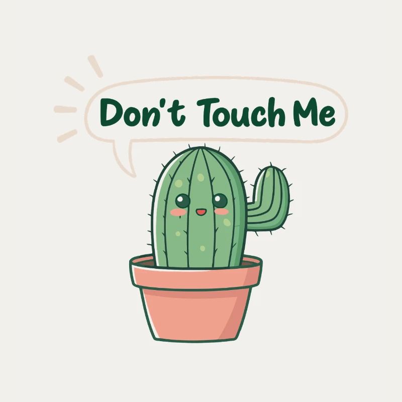Cactus timide: Don’t Touch Me