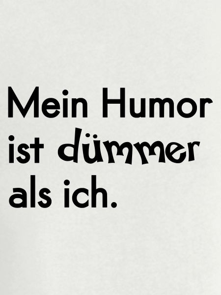 Humor dümmer