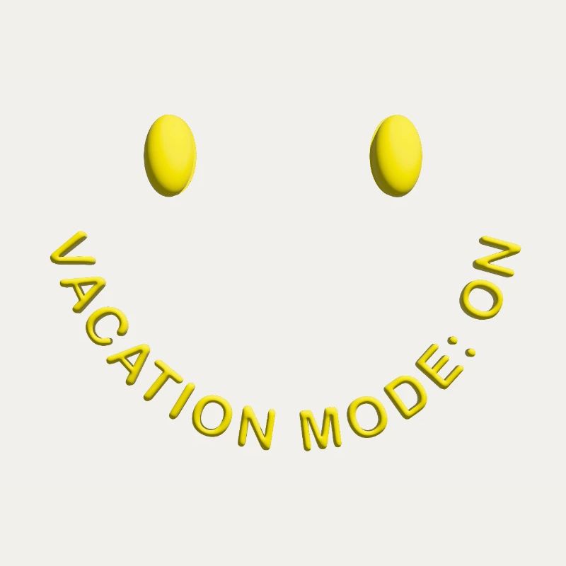 Vacation Mode On Gute Laune Statement
