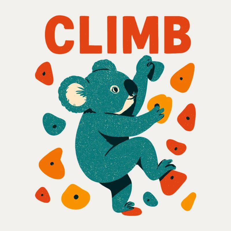 Bouldering Koala Koala Bear Climb Climbing Gift