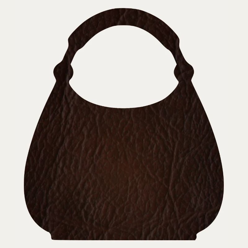 Braune Ledertaschentextur