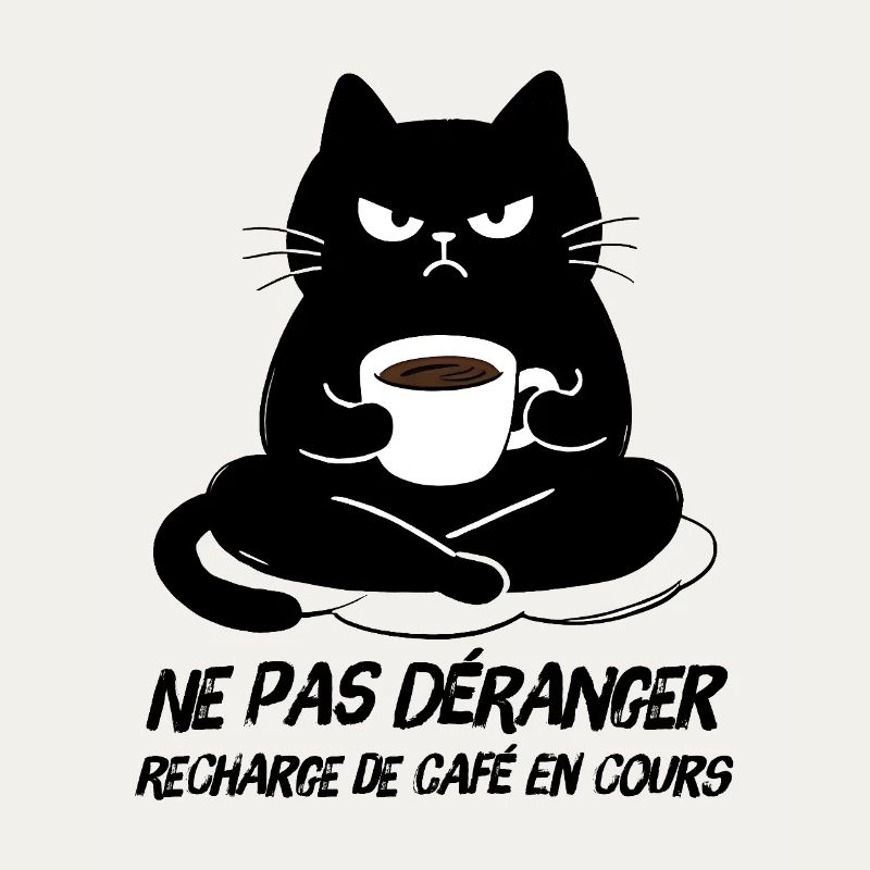 Black Cat Coffee Refill in Progress