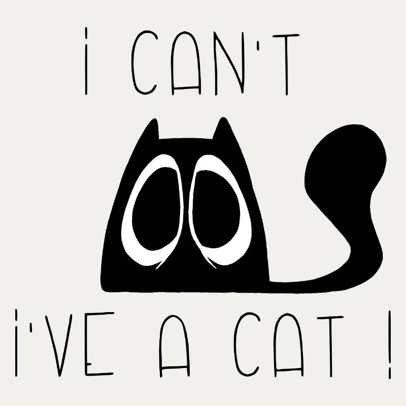 I can't, I've a cat sad!