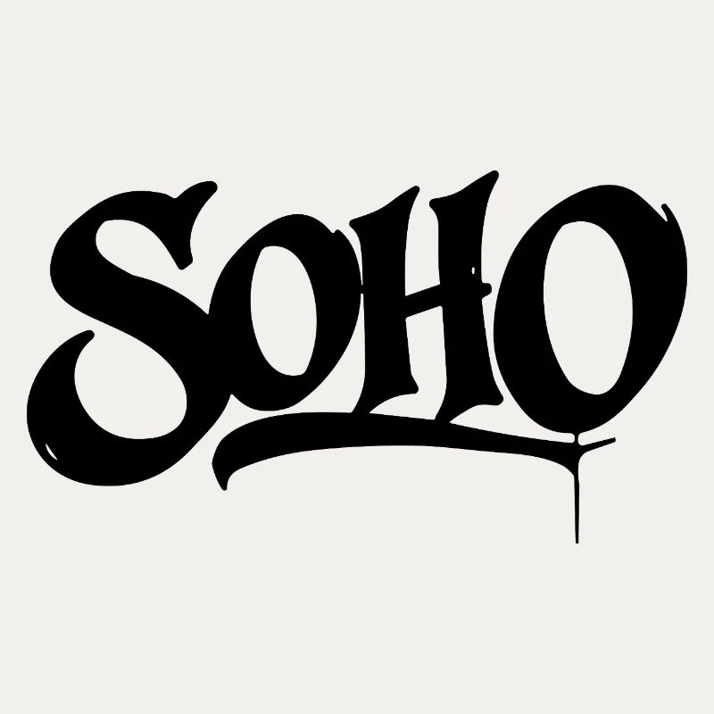 Conception de t-shirts graffiti Soho