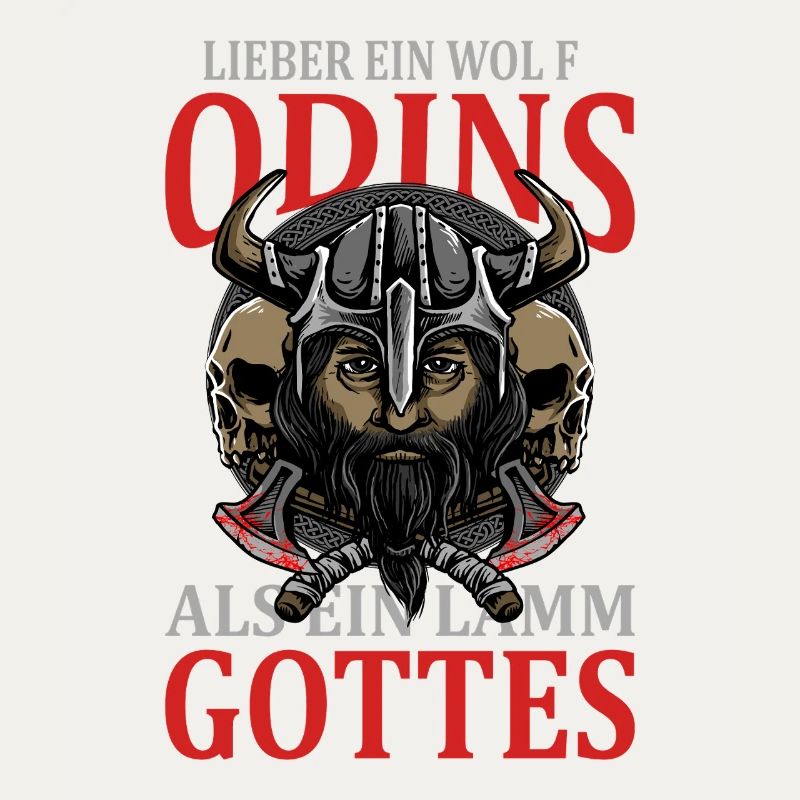 Lieber Ein Wolf Odins Als Ein Lamm Gottes Wikinger