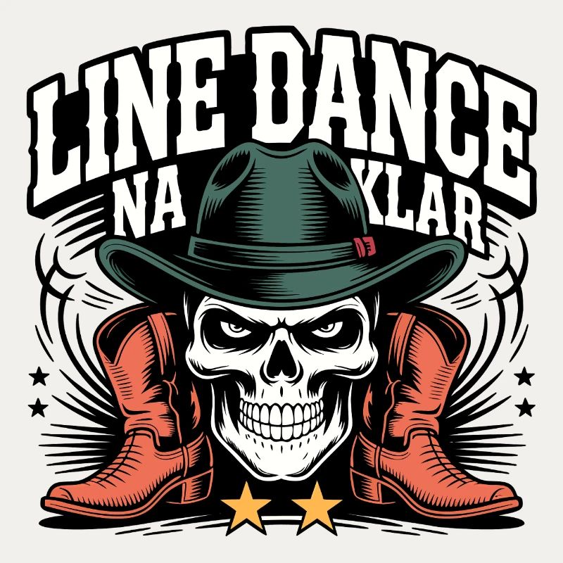 Skeleton Cowboy Line Dance