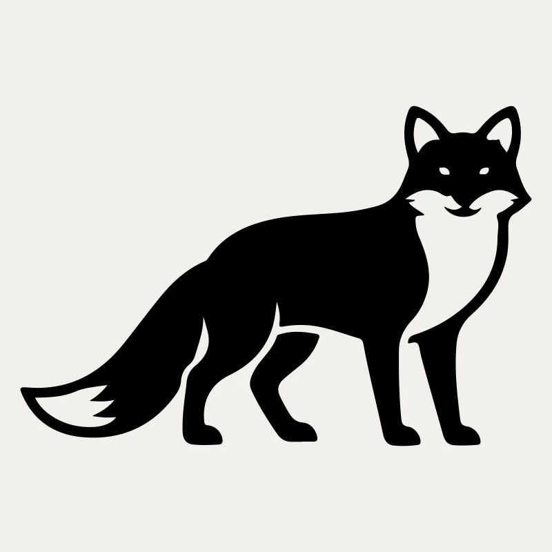 Fuchs Tier Silhouette