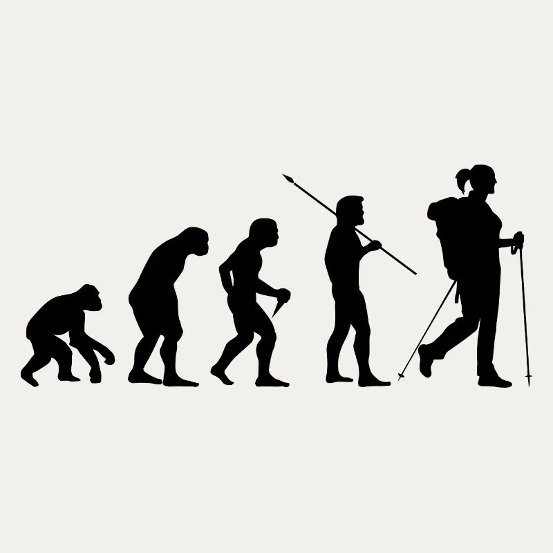 Femme randonneuse Evolution
