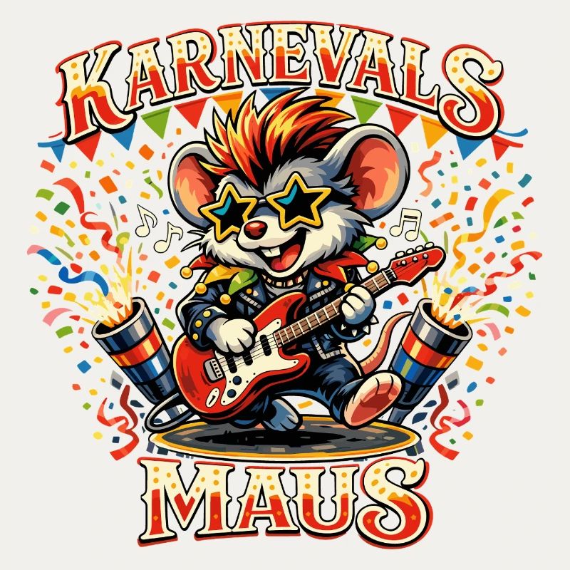Jupe de souris de carnaval de Cologne Alaaf Drôle