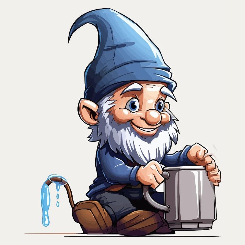 GnomePotterBlue