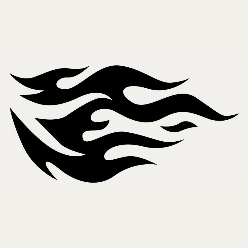 Flammen eines Feuers
