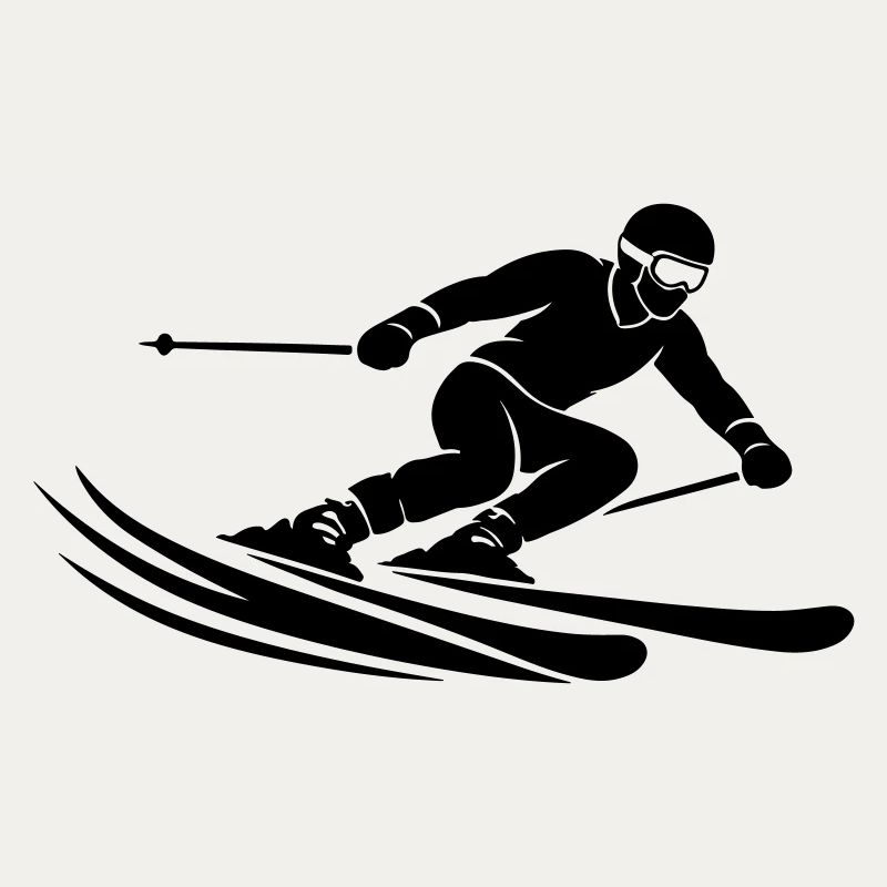 Ski Silhouette
