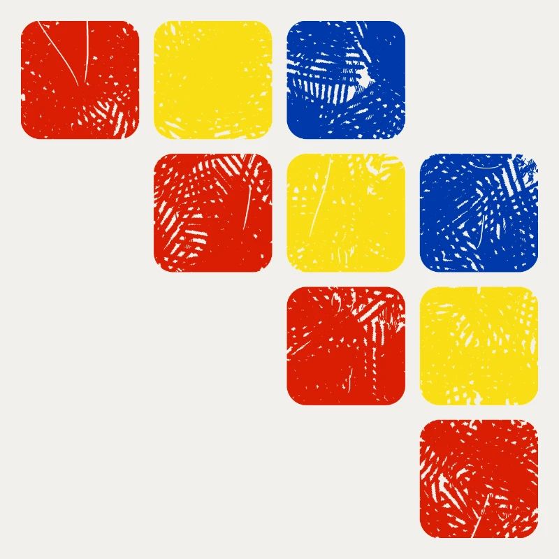 Colors Ornament Pattern - Basic Colors