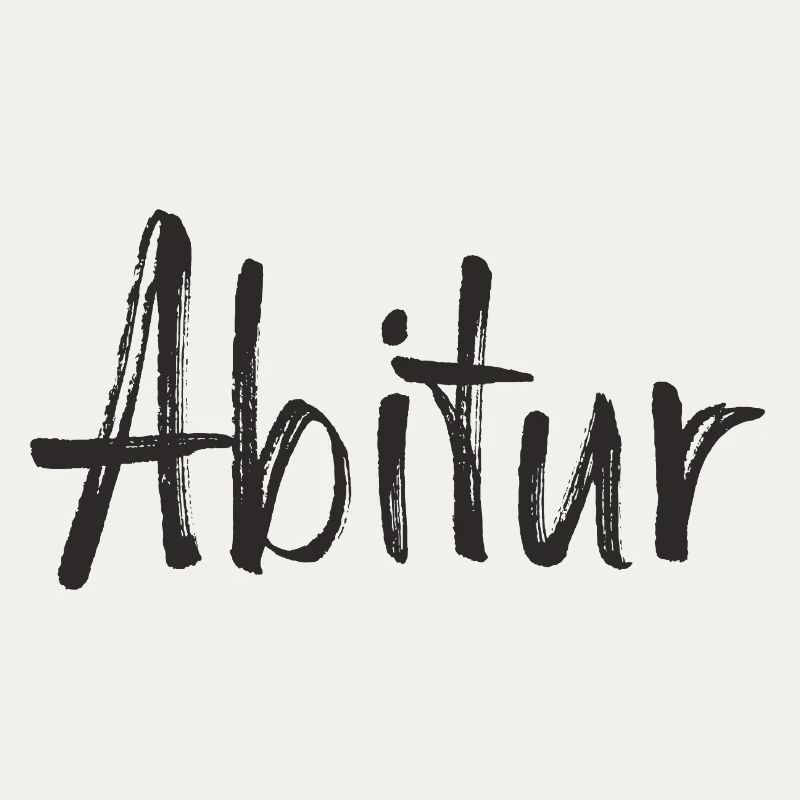Abitur Textdesign