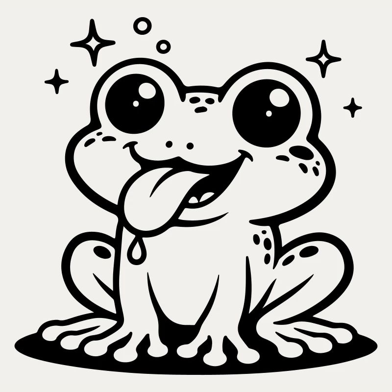 Toad Comic Frog