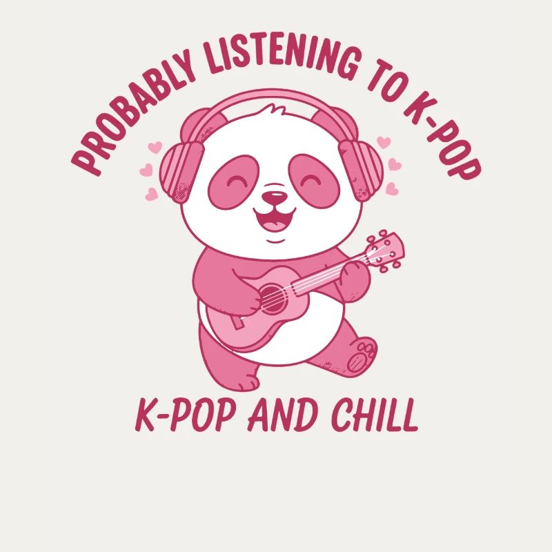 Probablement en train d’écouter de la K-Pop et du Chill Panda