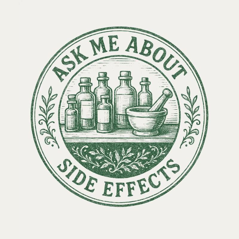 Ask me about side effects | Pharmacist Humor