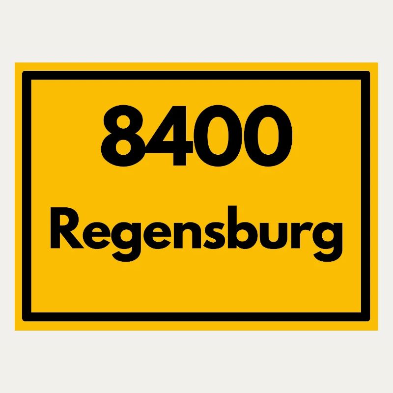 ANCIEN CODE POSTAL RÉTRO 8400 REGENSBURG