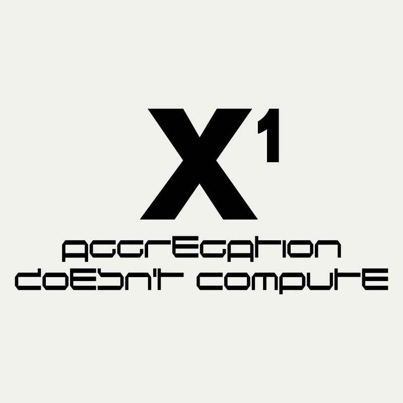 X à la puissance de un – l’agrégation ne calcule pas