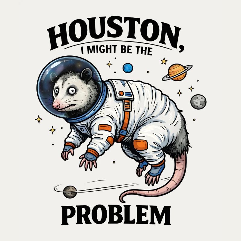 Opossum Astronaut - Houston I Might Be The Problem