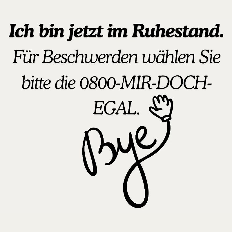 Ruhestand Design