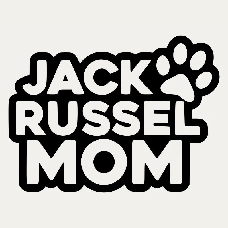 Jack Russel Mom - Couleur de design variable