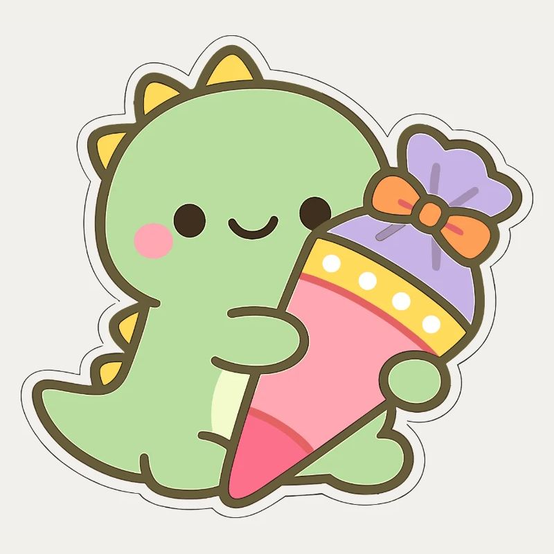 Schulkind Dino Einschulung Geschenk