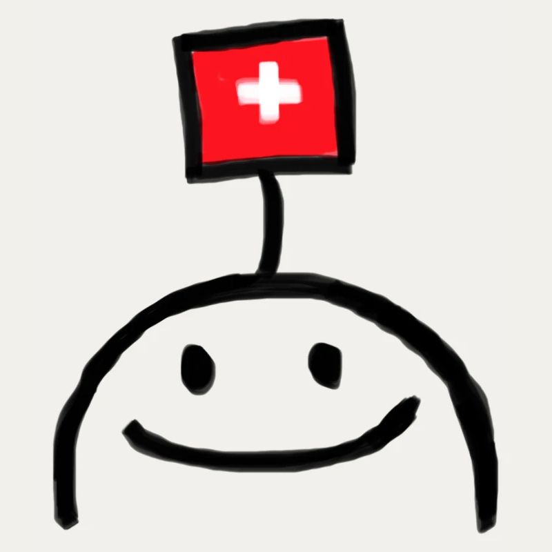 Lustiges Schweizer Geschenk