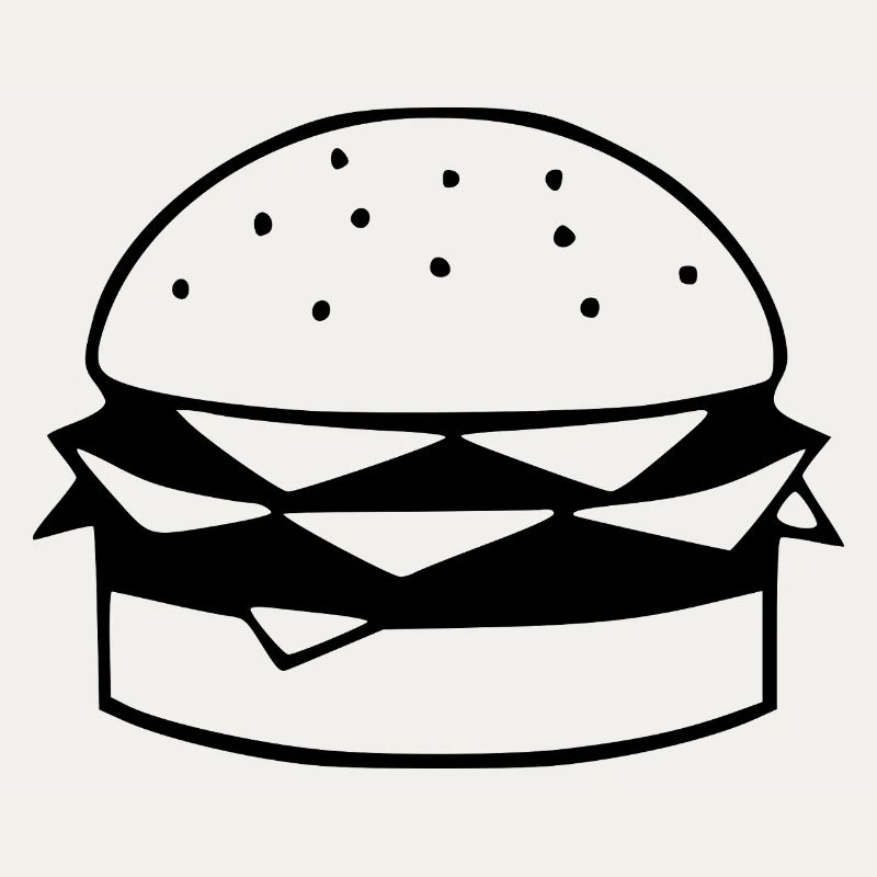 Chef cadeau de design de restauration rapide